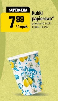 Kubki papierowe