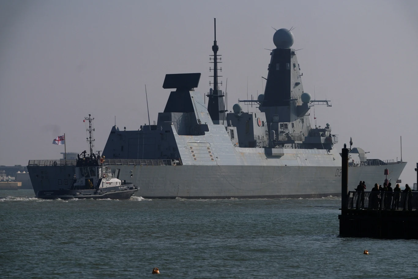 Wielka Brytania chce stworzyć sojusz europejskich sił morskich Brytyjski niszczyciel HMS Duncan