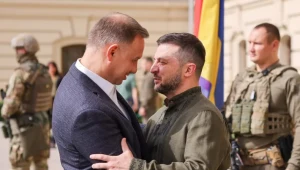 "Byłem tak poruszony, że miałem łzy w oczach". Duda o rozmowie Zełenskim