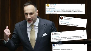 Kowalski rezygnuje z PiS. Tusk zamieszcza zdjęcie, Szłapka: Efekt Czarnka
