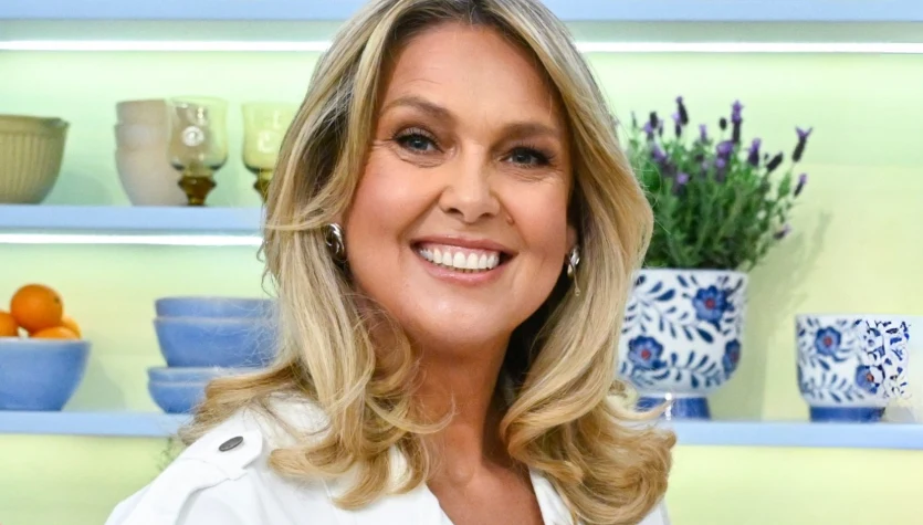 Ewa Wachowicz w studiu "halo tu polsat"