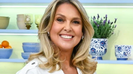 Ewa Wachowicz w studiu "halo tu polsat"