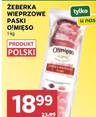 Żeberka wieprzowe O!mięso