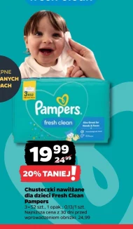Chusteczki nawilżane Pampers