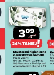 Chusteczki higieniczne Samelle