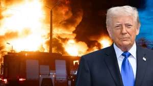 USA nie przewidują wsparcia wojskowego dla walczącej z Rosją Ukrainy. Na zdj. Donald Trump