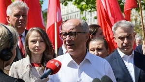 "To jest obrzydliwe". Czarzasty odpowiada Nawrockiemu ws. Litewki