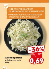 Surówka porowa