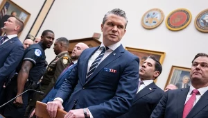 Minister obrony USA Pete Hegseth 