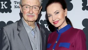 Damian Damięcki i Grażyna Brodzińska