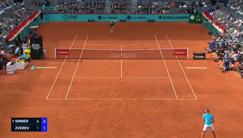 Jannik Sinner - Alexander Zverev. Skrót meczu