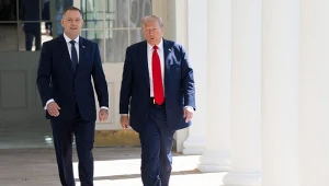Karol Nawrocki i Donald Trump, zdj. z września 2025 roku