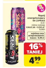 Napój energetyczny 69 Loprais