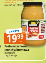Pasta orzechowa Big Nature