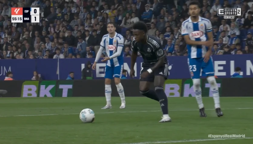 Espanyol Barcelona - Real Madryt. Skrót meczu. WIDEO (Eleven Sports)