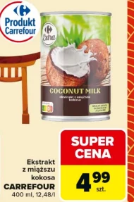 Ekstrakt z miąższu kokosa Carrefour