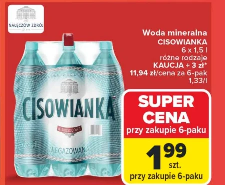 Мінеральна вода Cisowianka