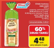 Chleb tostowy Dan Cake