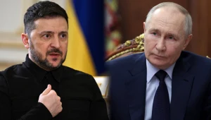Władimir Putin ogłosił tymczasowe zawieszenie broni w Ukrainie, odpowiedział mu Wołodymyr Zełenski