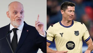 Javier Tebas i Robert Lewandowski