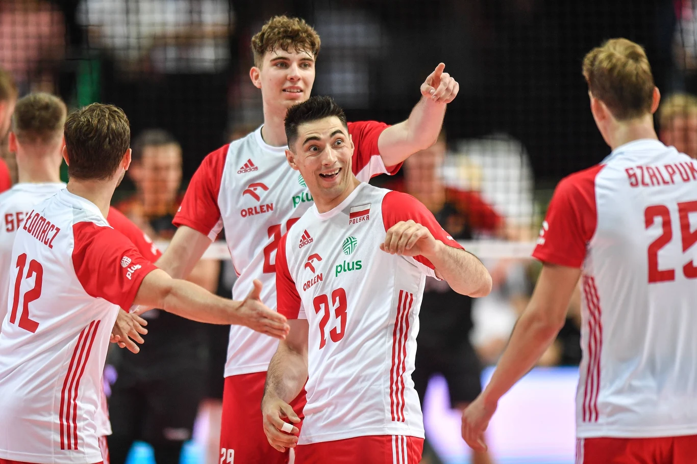 Dawid Dulski w barach reprezentacji Polski