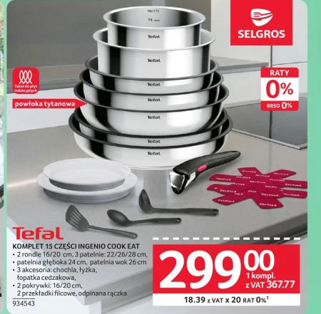 Набір посуду Tefal