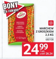 Marchew z groszkiem Hortex