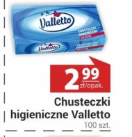 Chusteczki higieniczne Valletto