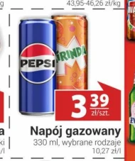 Napój gazowany Pepsi