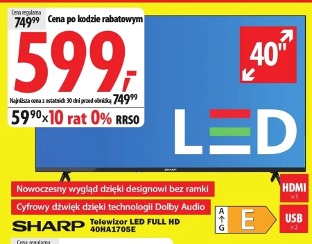 Телевізор Sharp