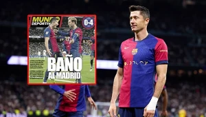 Lewandowski na okładkach w Hiszpanii. Real upokorzony na oczach świata