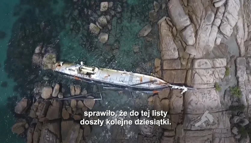 Wraki statków i jachtów u wybrzeży Queensland. Wszystko przez... pogodę