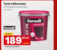 Tynk silikonowy Ceresit