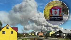 Wielki pożar na Lubelszczyźnie. W akcji bierze udział 200 strażaków