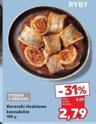 Koreczki śledziowe