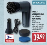Szczotka akumulatorowa Ambiano