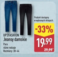 Jeansy damskie Up2Fashion