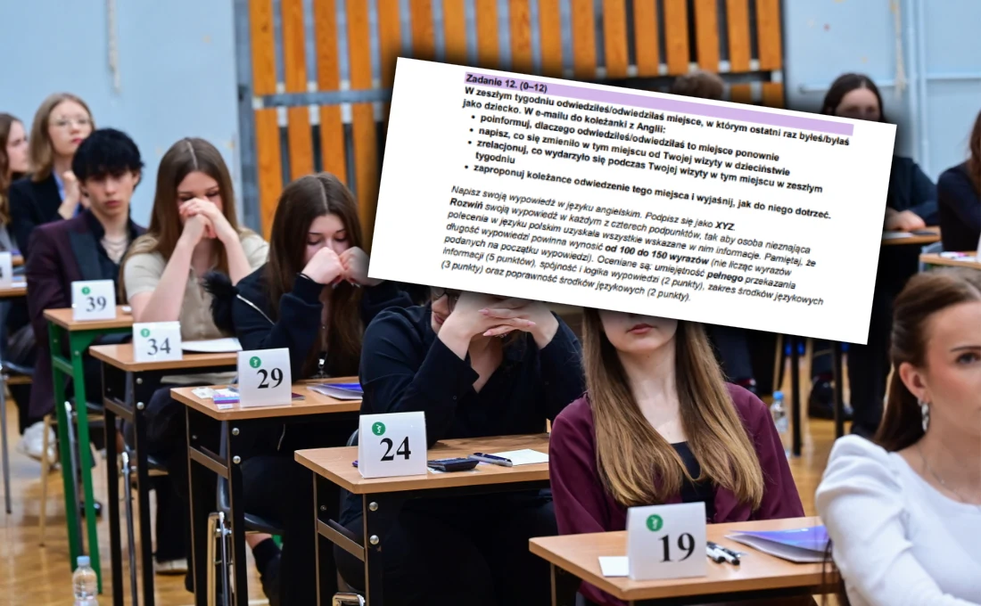Matura 2026 z języka angielskiego na poziomie podstawowym - znamy treść wypowiedzi pisemnej Matura 2026 z języka angielskiego