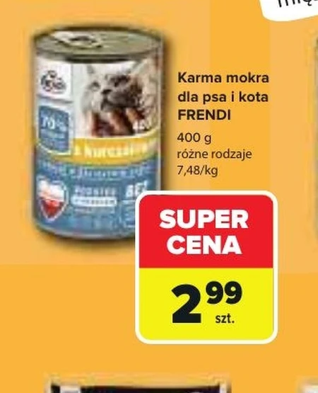 Вологий корм для котів Frendi