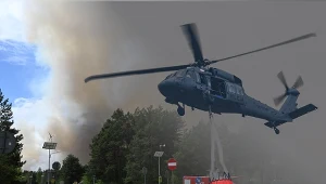 Pożar napędza "szalenie ważny czynnik". Do akcji wkroczą dodatkowe siły