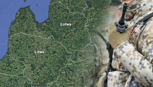 Na Łotwie rozbiły się dwa drony, które wleciały z Rosji
