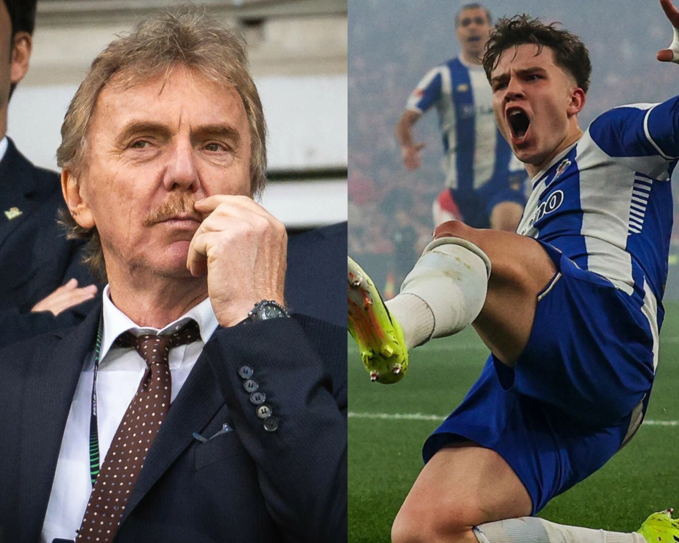 Zbigniew Boniek i Oskar Pietuszewski Zbigniew Boniek oraz Oskar Pietuszewski