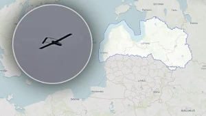 Drony rozbiły się na Łotwie, minister obrony przekazał nowe informacje