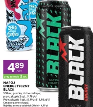 Napój energetyczny Black