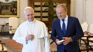 Premier Donald Tusk na audiencji u papieża Leona XIV