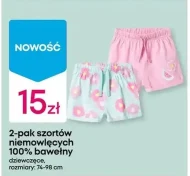 Szorty niemowlęce