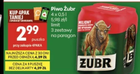 Пиво Żubr