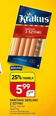 Parówki Berlinki