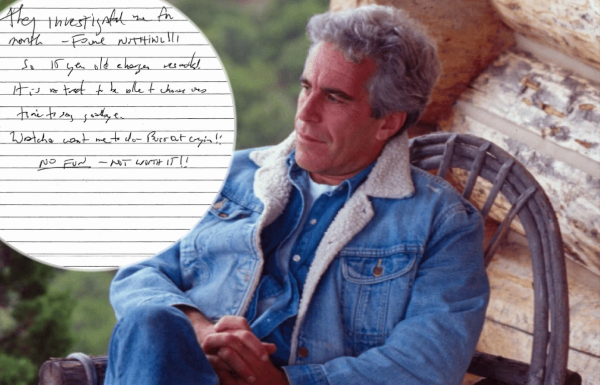 Opublikowano rzekomy pożegnalny list Jeffreya Epsteina Jeffrey Epstein