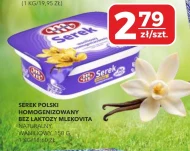 Serek homogenizowany Mlekovita